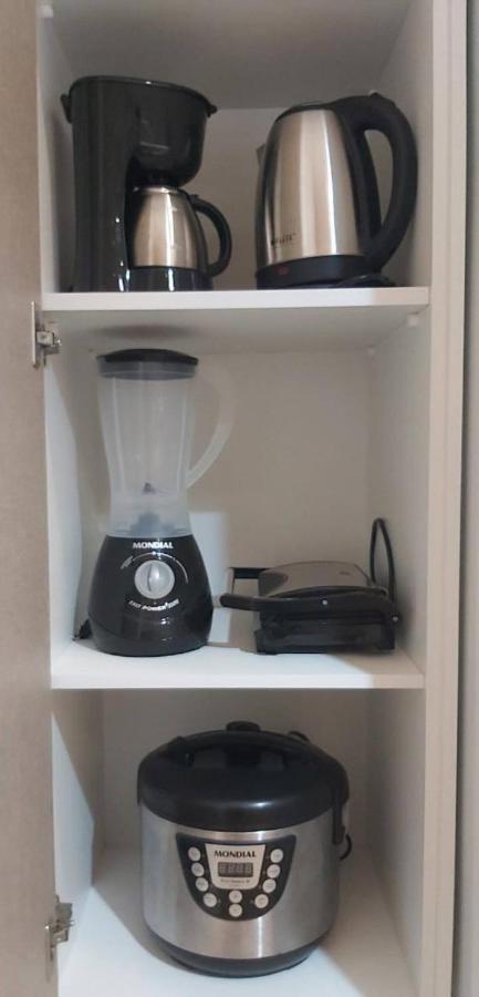 Apartamento Lindo Studio: Clube Com Piscina Aquecida No Centro De