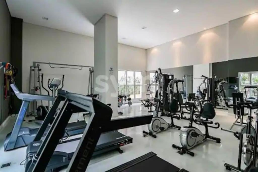 Apartamento Lindo Studio: Clube Com Piscina Aquecida No Centro De *