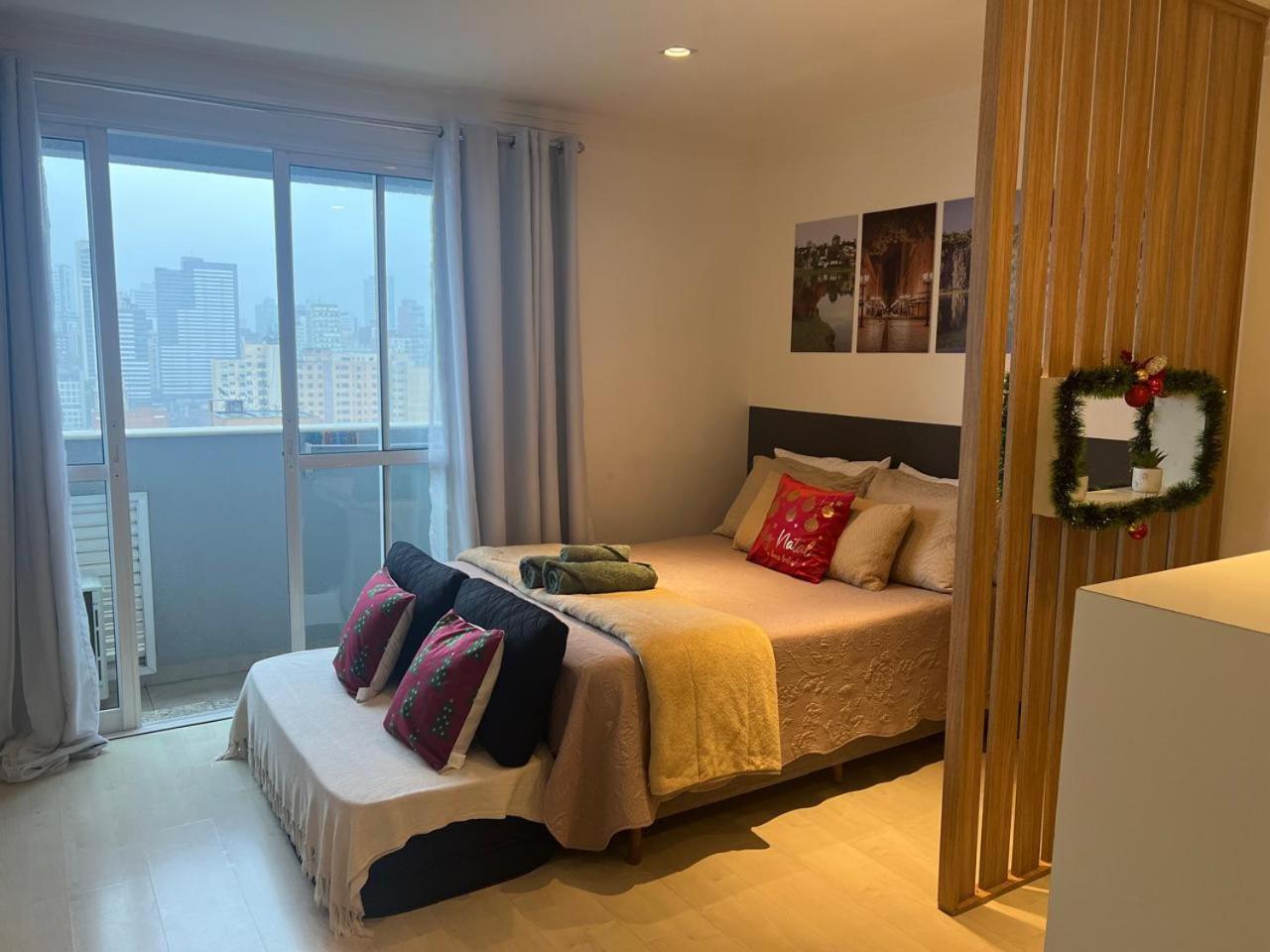 Apartamento Lindo Studio: Clube Com Piscina Aquecida No Centro De *